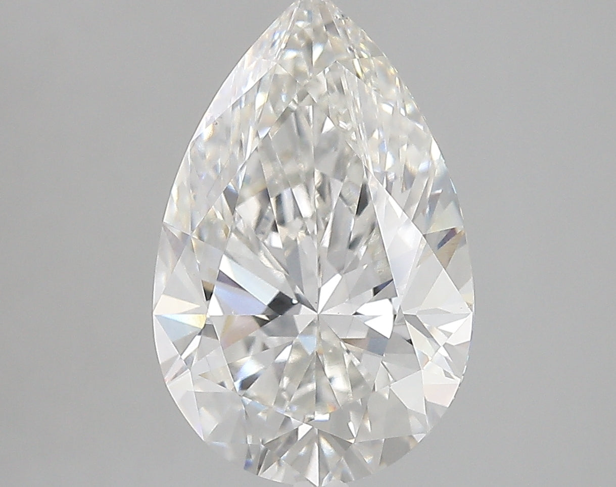 Diamond Lab Grown Pear 4.28ct VS1