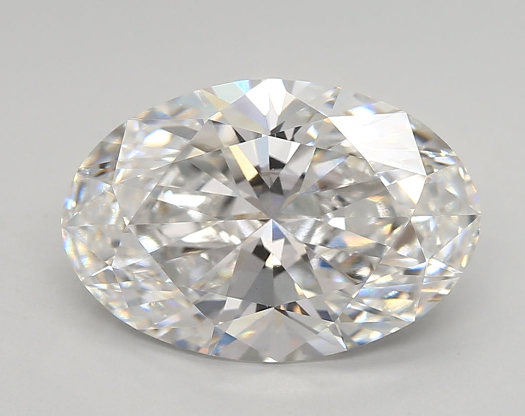 Diamond Lab Grown Oval 3.77ct VVS2