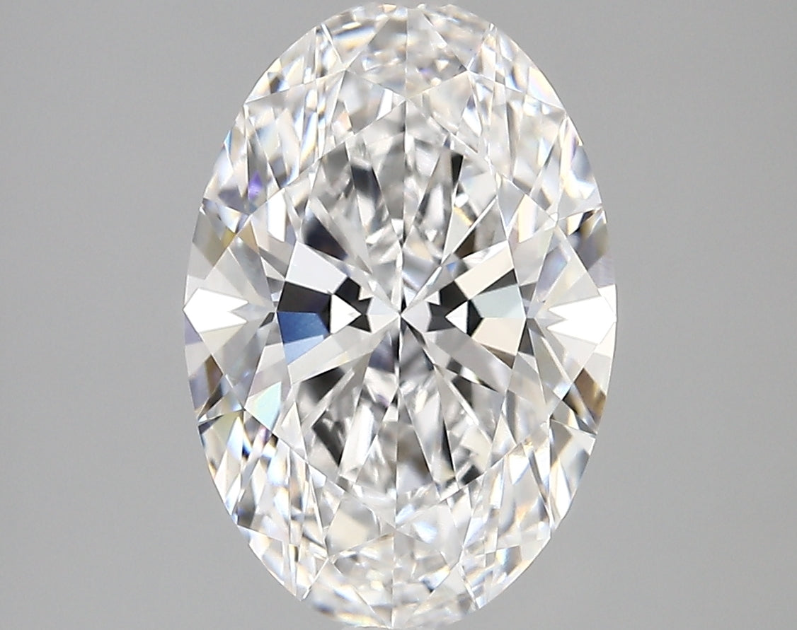 Diamond Lab Grown Oval 3.74ct VVS2