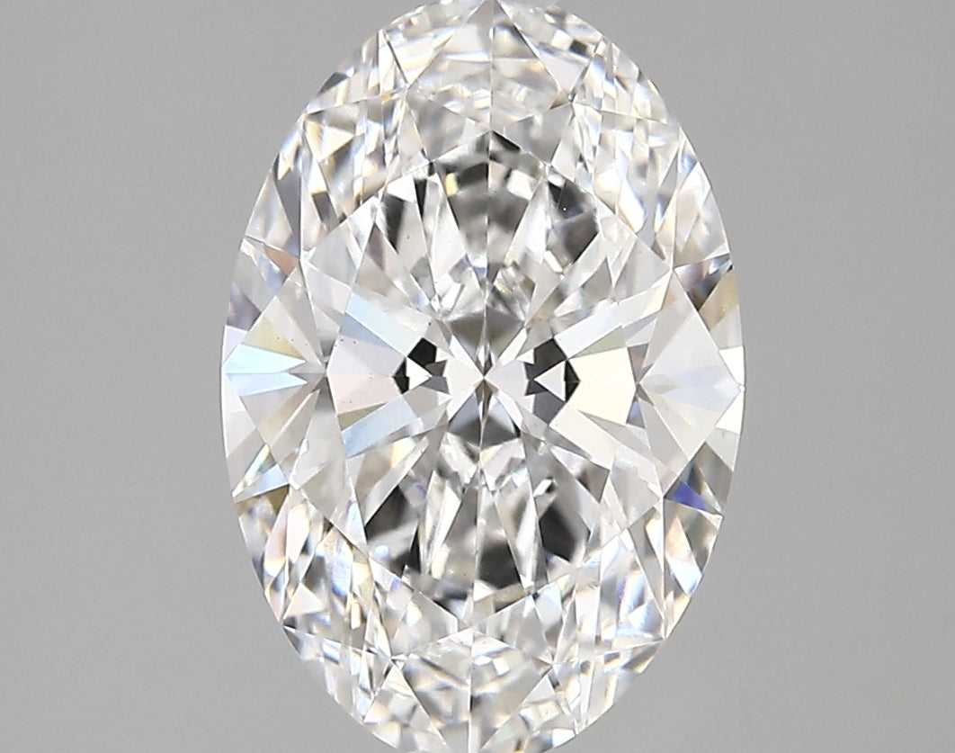 Diamond Lab Grown Oval 3.17ct VVS2