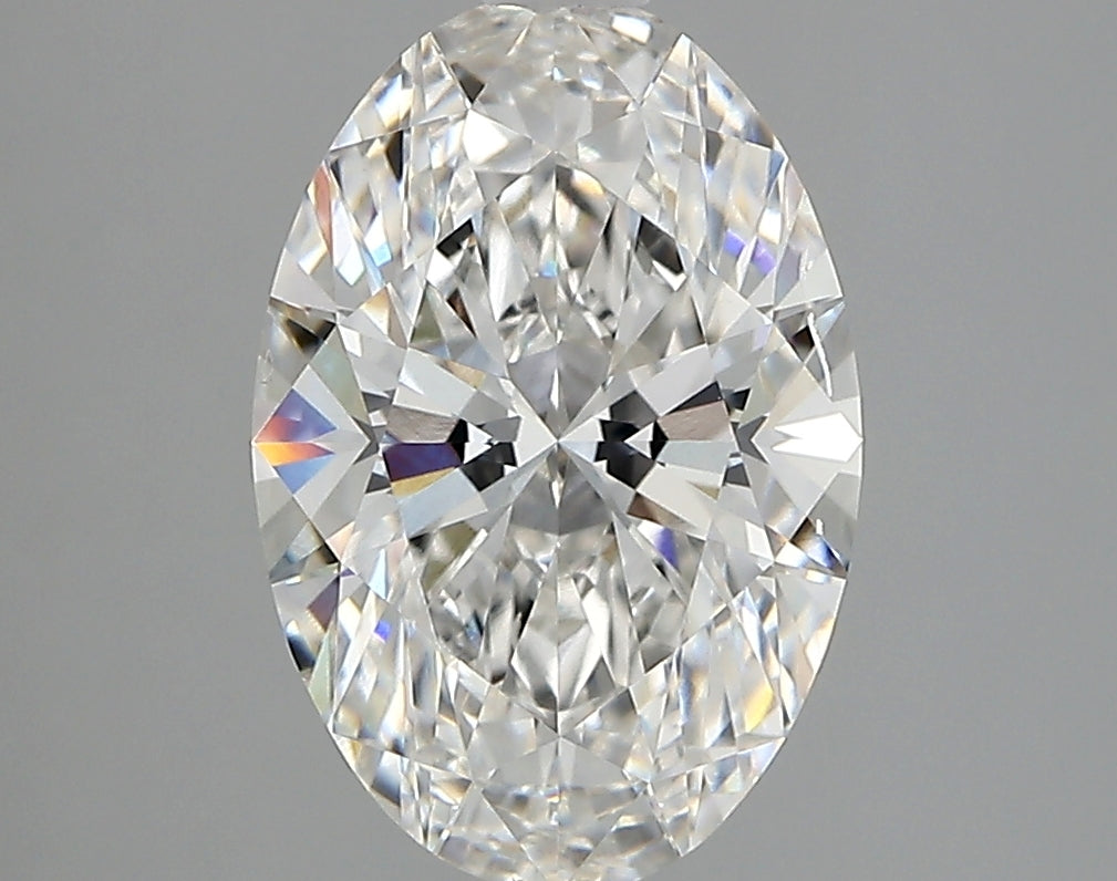 Diamond Lab Grown Oval 2.78ct VVS2