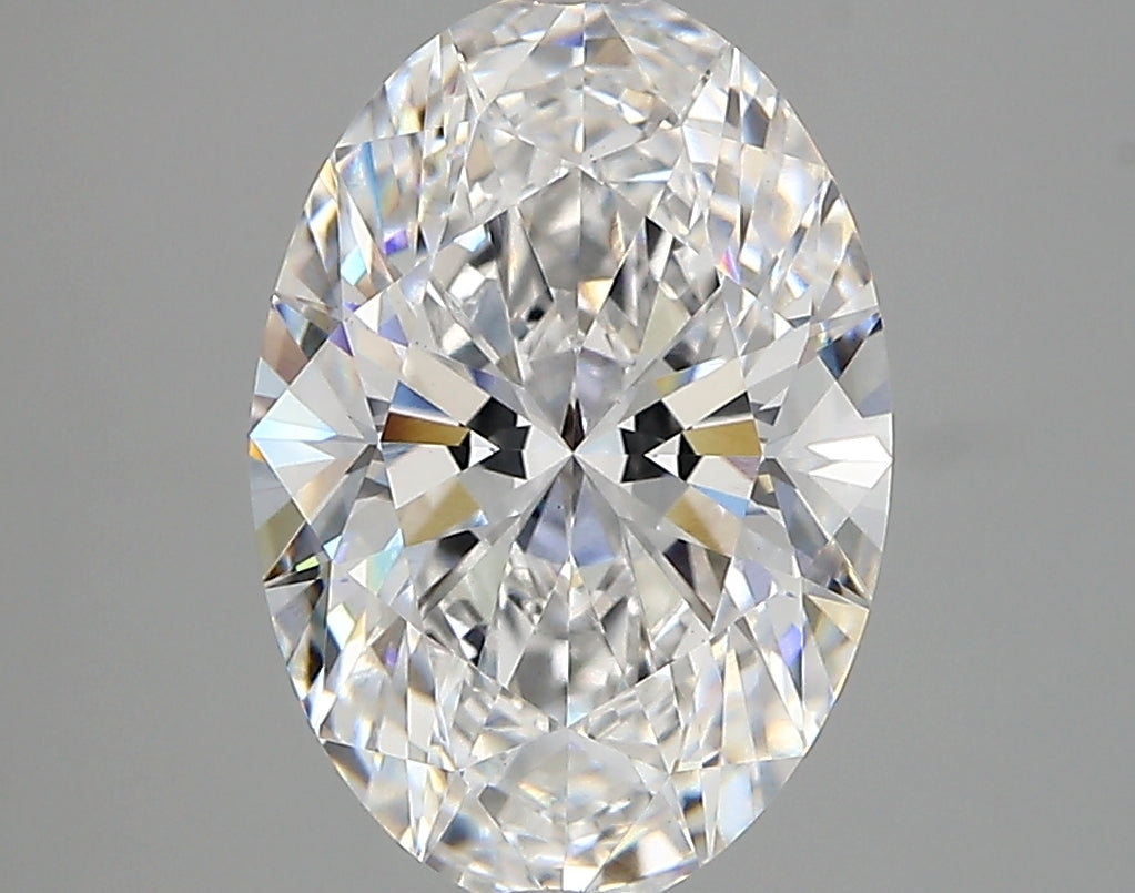 Diamond Lab Grown Oval 3.08ct VVS2
