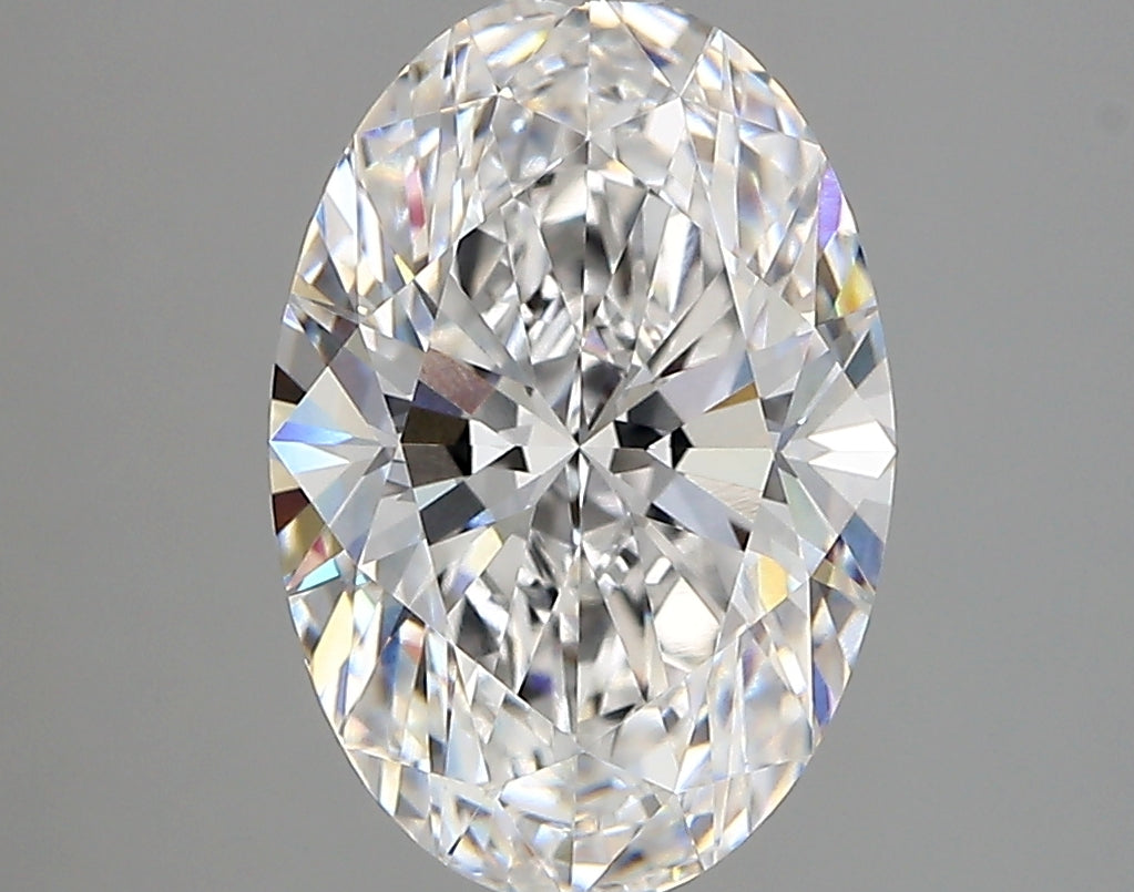 Diamond Lab Grown Oval 3.01ct VVS2