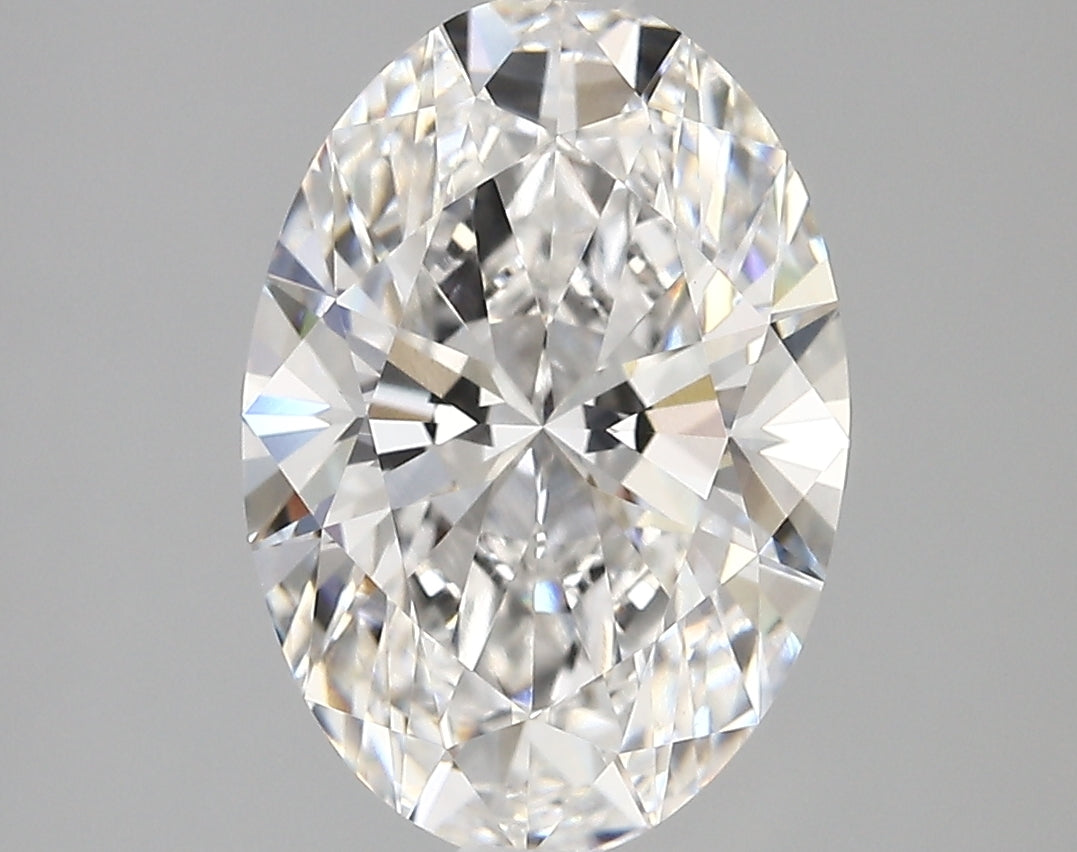 Diamond Lab Grown Oval 3.55ct VVS2