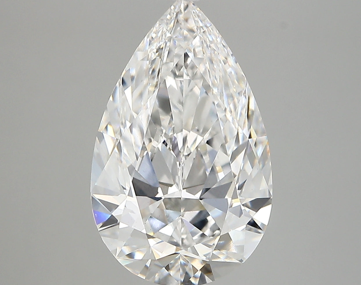 Diamond Lab Grown Pear 4.02ct VS1