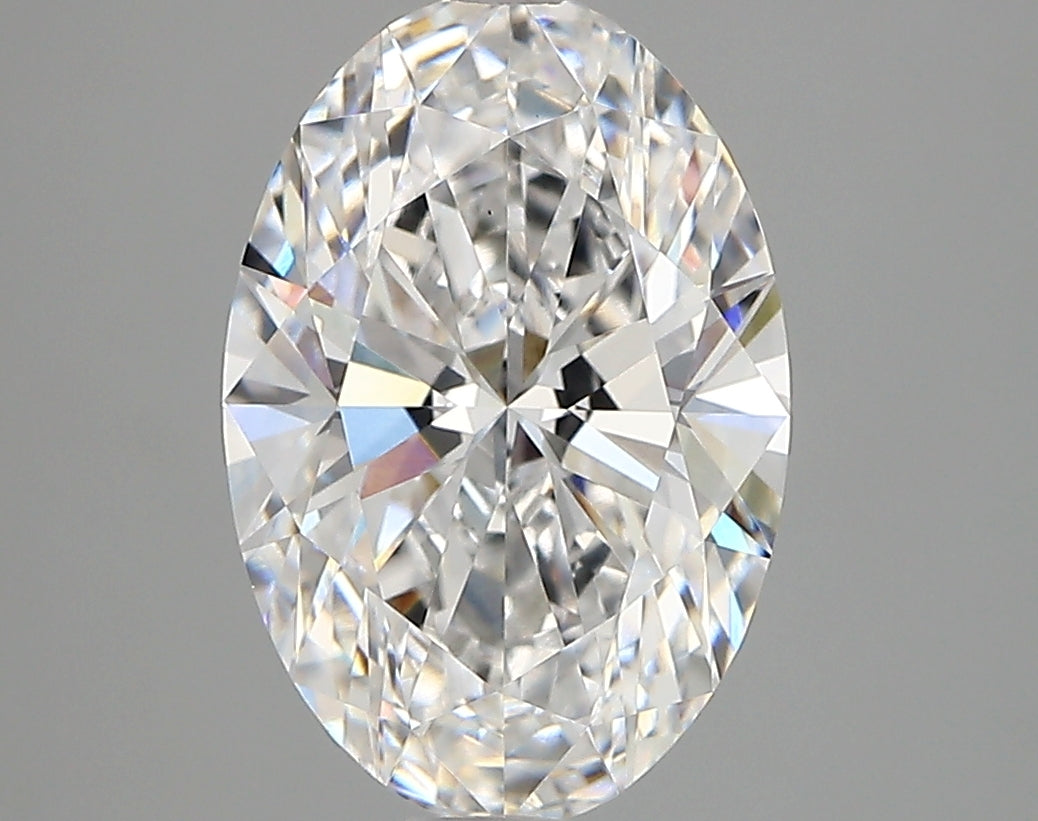 Diamond Lab Grown Oval 3.01ct VVS2