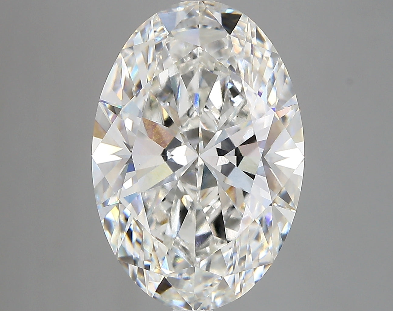 Diamond Lab Grown Oval 5.58ct VS1