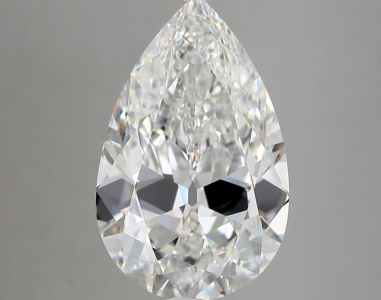 Diamond Lab Grown Pear 4.01ct VVS2