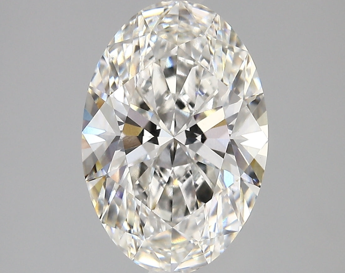 Diamond Lab Grown Oval 3.48ct VVS2