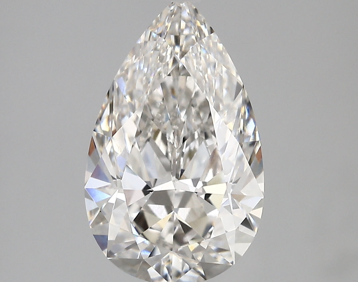 Diamond Lab Grown Pear 3.25ct VVS2