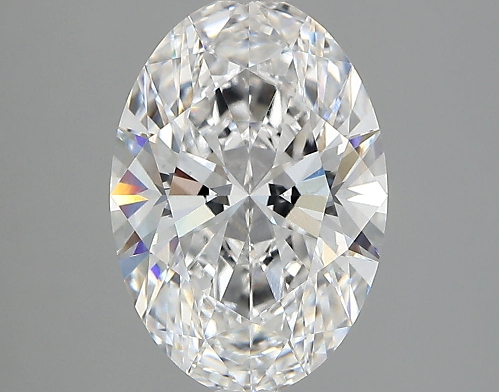 Diamond Lab Grown Oval 2.72ct VVS2