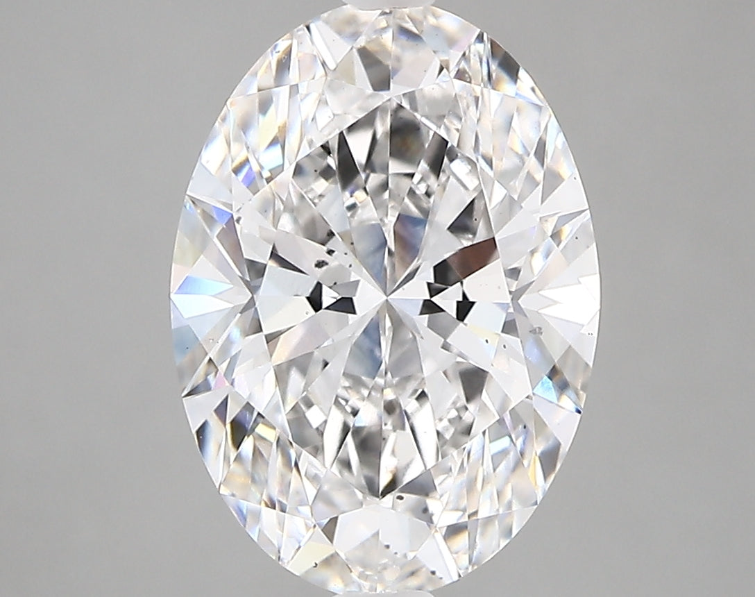 Diamond Lab Grown Oval 3.60ct SI1