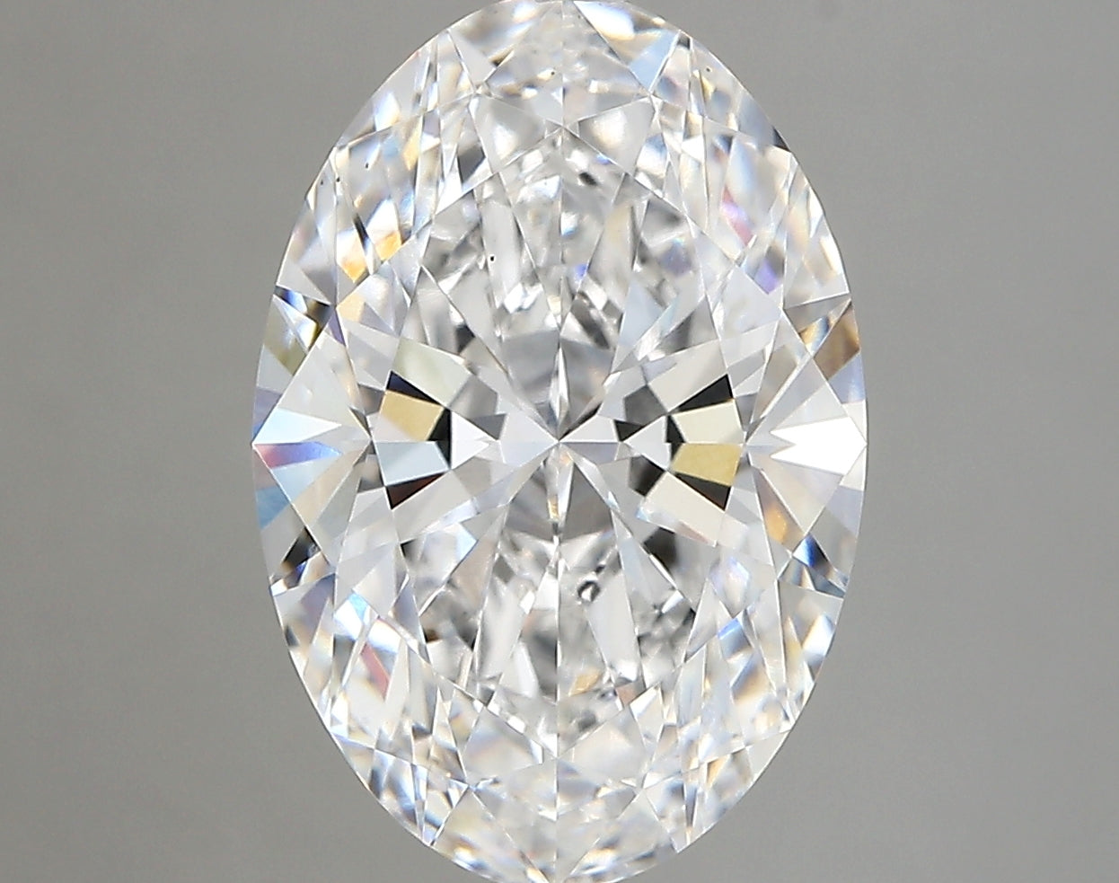 Diamond Lab Grown Oval 5.13ct VS1