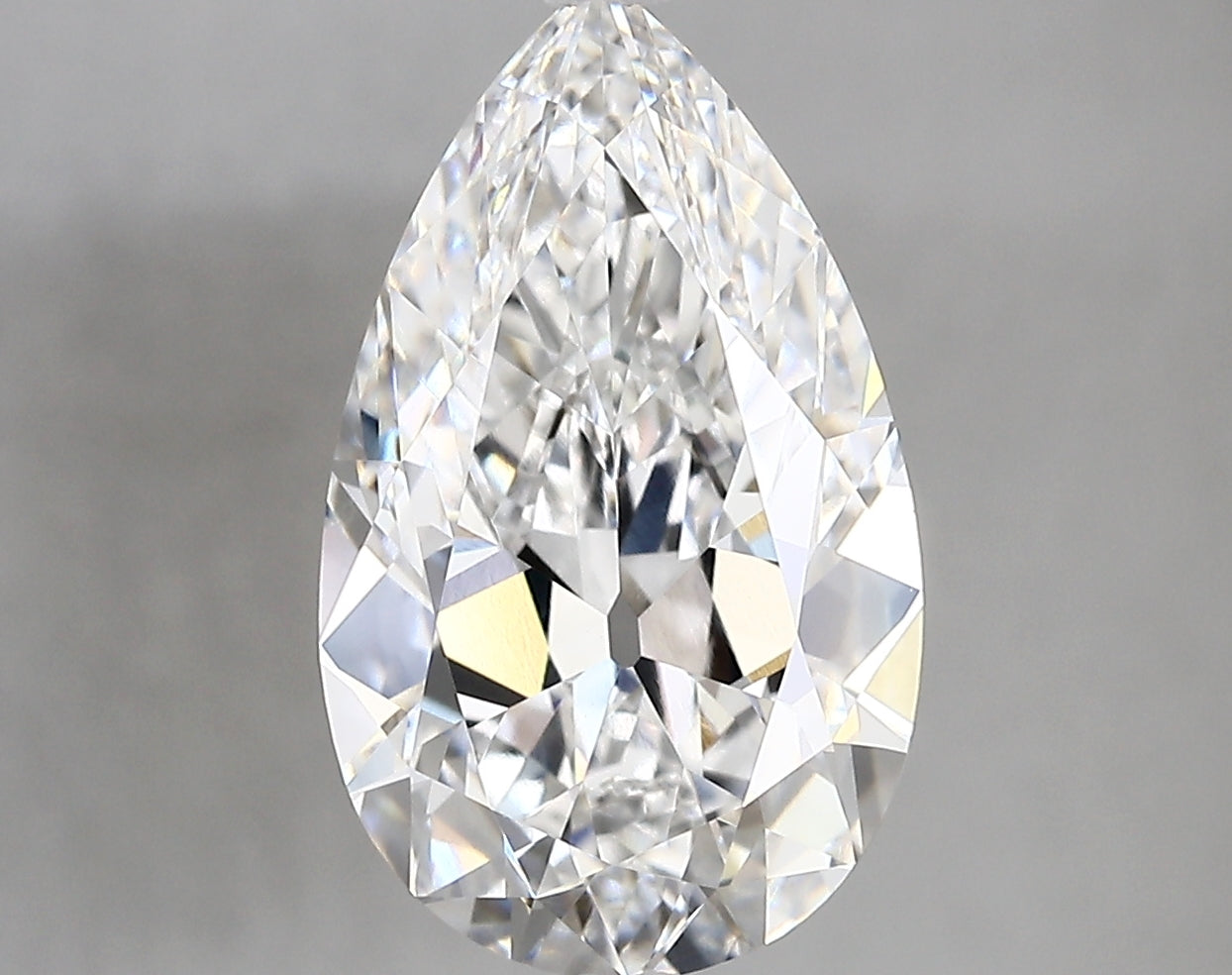 Diamond Lab Grown Pear 4.21ct VVS1