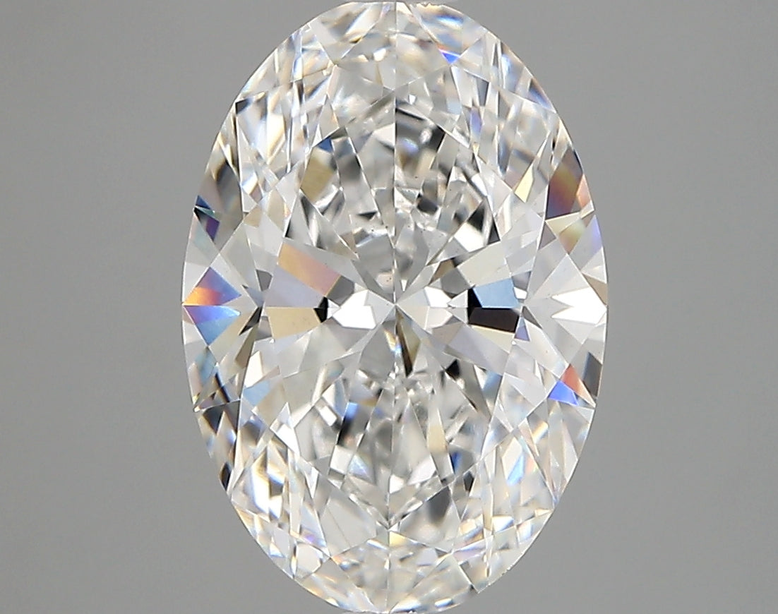 Diamond Lab Grown Oval 3.54ct VVS2