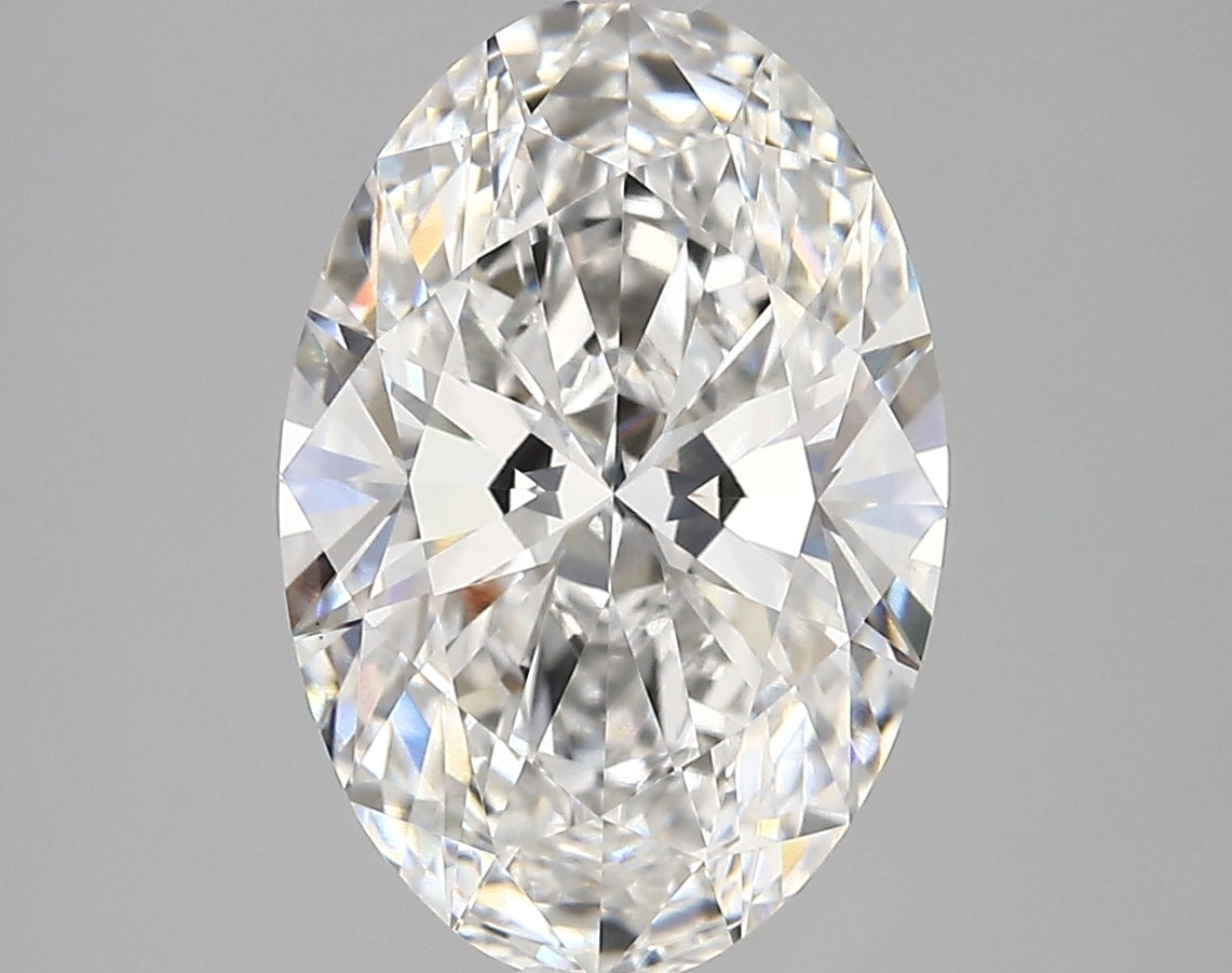 Diamond Lab Grown Oval 3.77ct VVS2