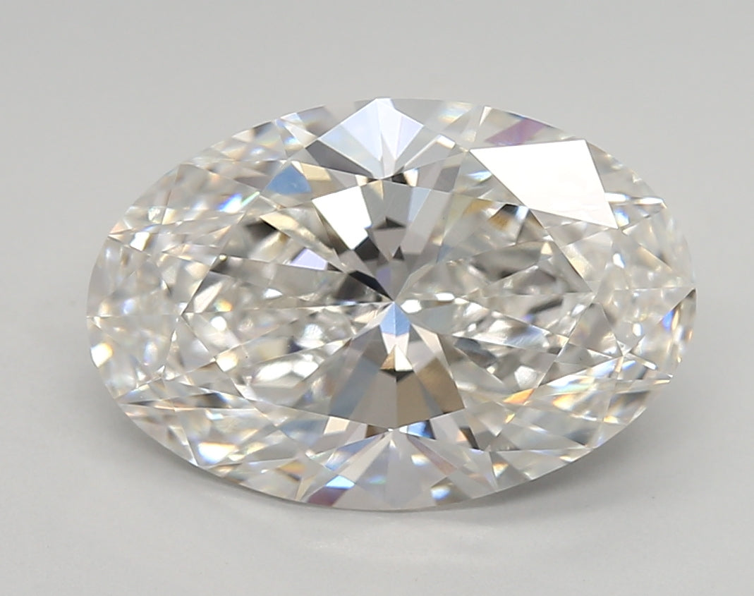 Diamond Lab Grown Oval 4.09ct VVS2
