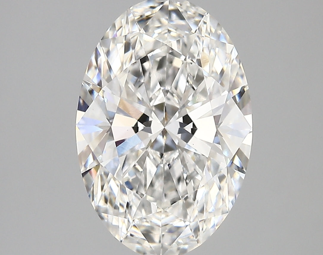 Diamond Lab Grown Oval 3.34ct VVS2