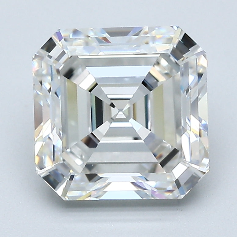 Diamond Asscher 3.08ct VVS2