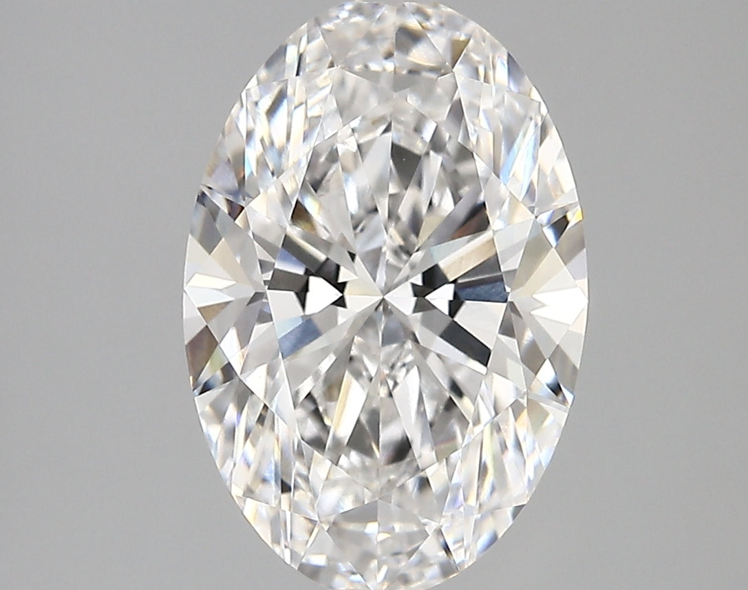 Diamond Lab Grown Oval 3.47ct VVS2
