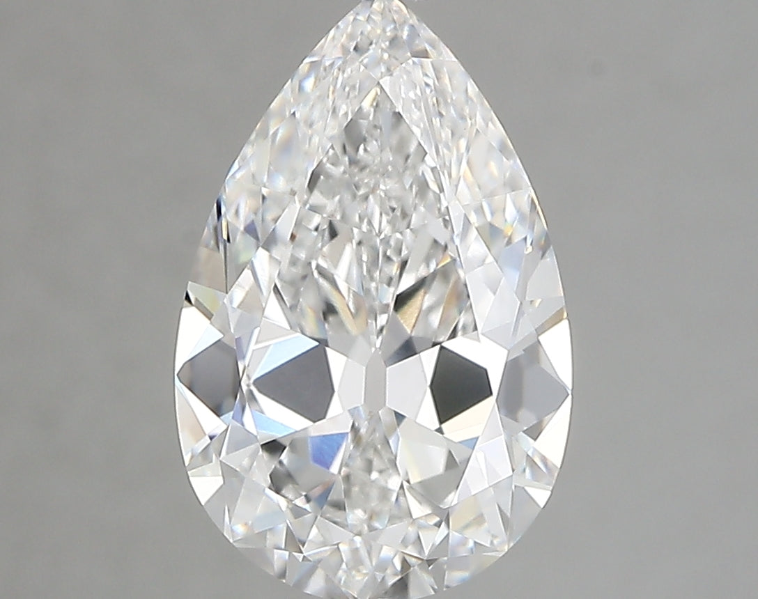 Diamond Lab Grown Pear 3.21ct VVS2