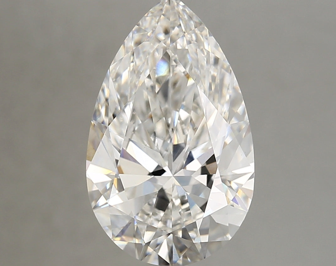 Diamond Lab Grown Pear 4.23ct VVS2