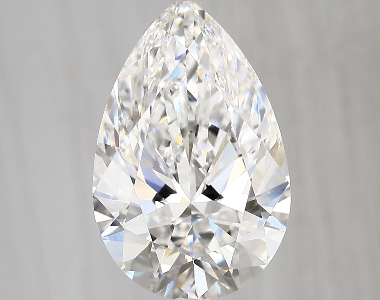 Diamond Lab Grown Pear 4.21ct VS1