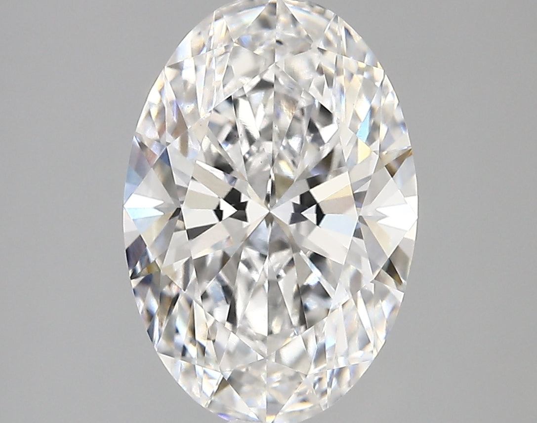 Diamond Lab Grown Oval 3.48ct VS1