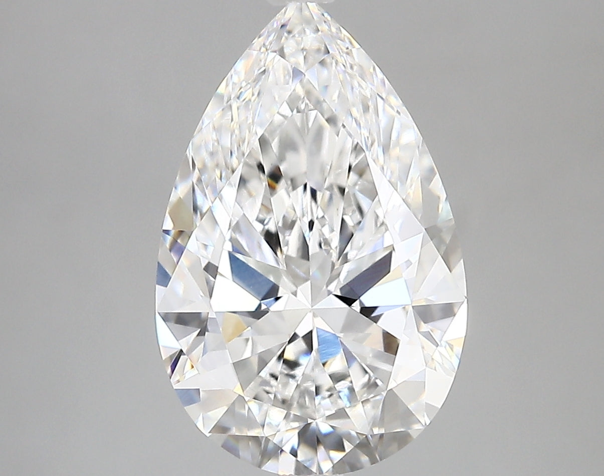 Diamond Lab Grown Pear 4.01ct VVS2