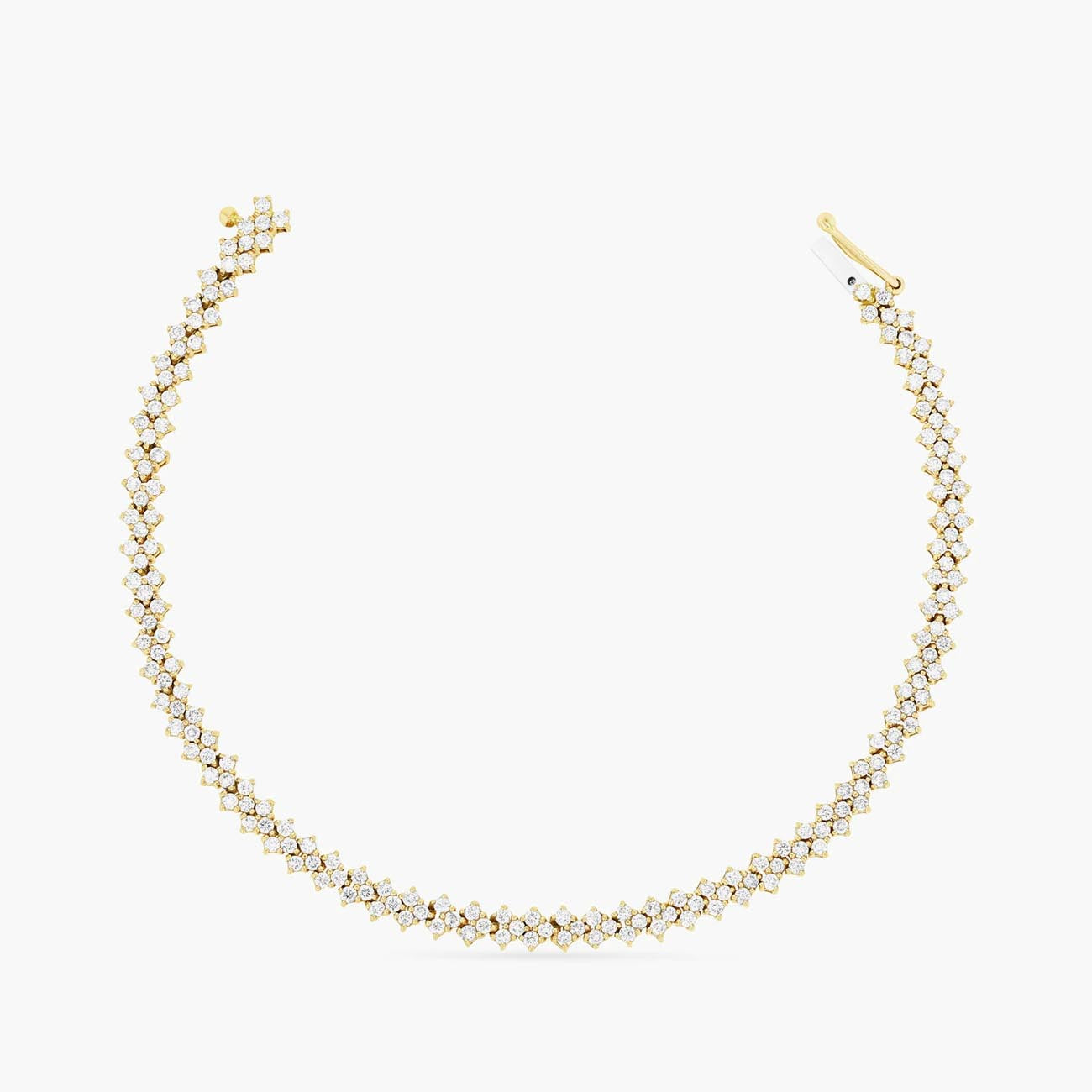 Carbon & Hyde Chevron Tennis Bracelet