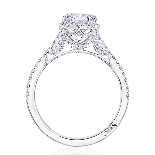 Tacori Dantela Oval Bloom with Split Shank