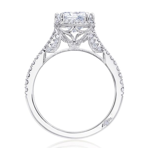 Tacori Dantela Princess Cut Bloom with Split Shank