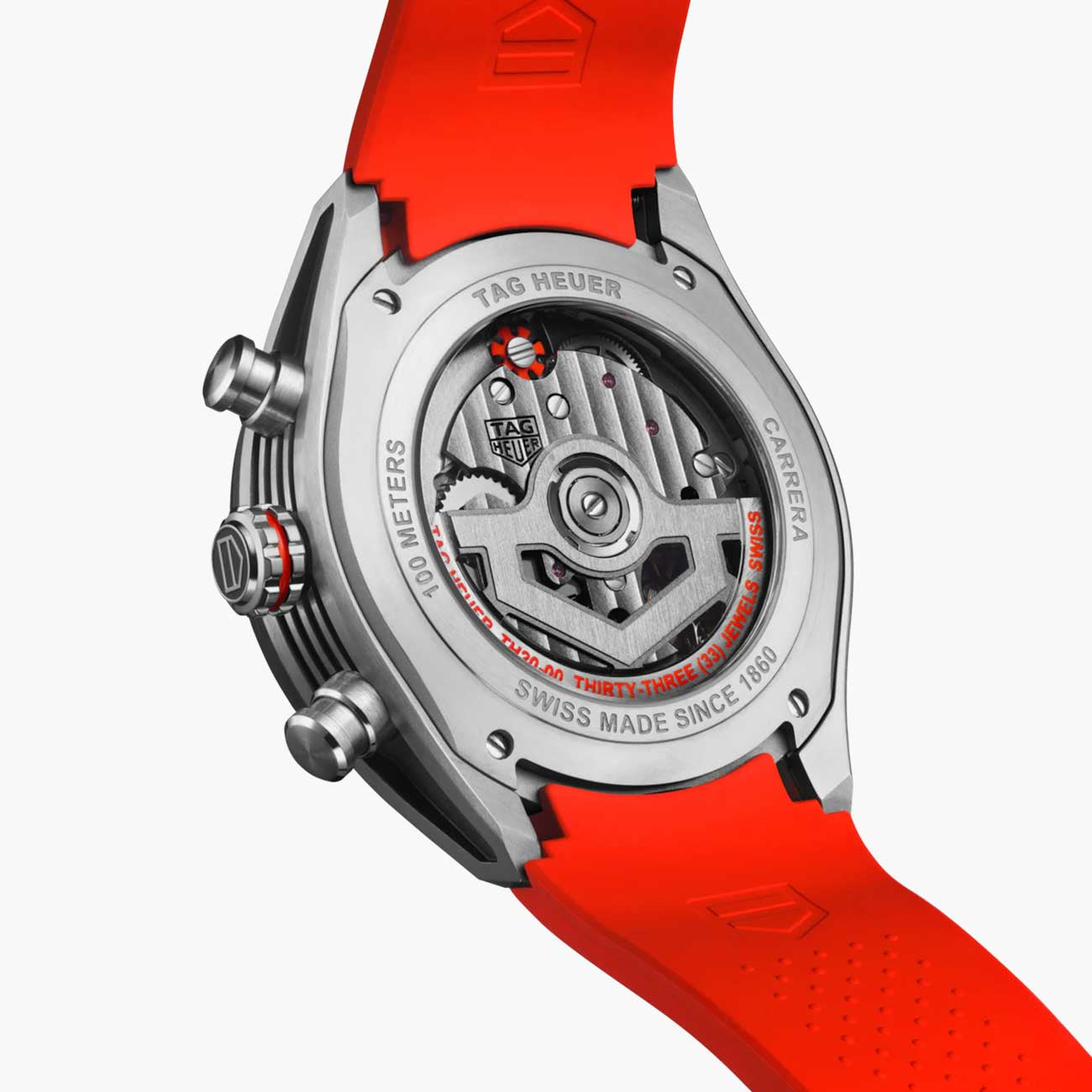 TAG Heuer Carrera Chronograph Extreme Sport in Red - 44mm