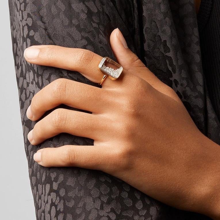 Moritz Glik Ten Fourteen Diamond Ring