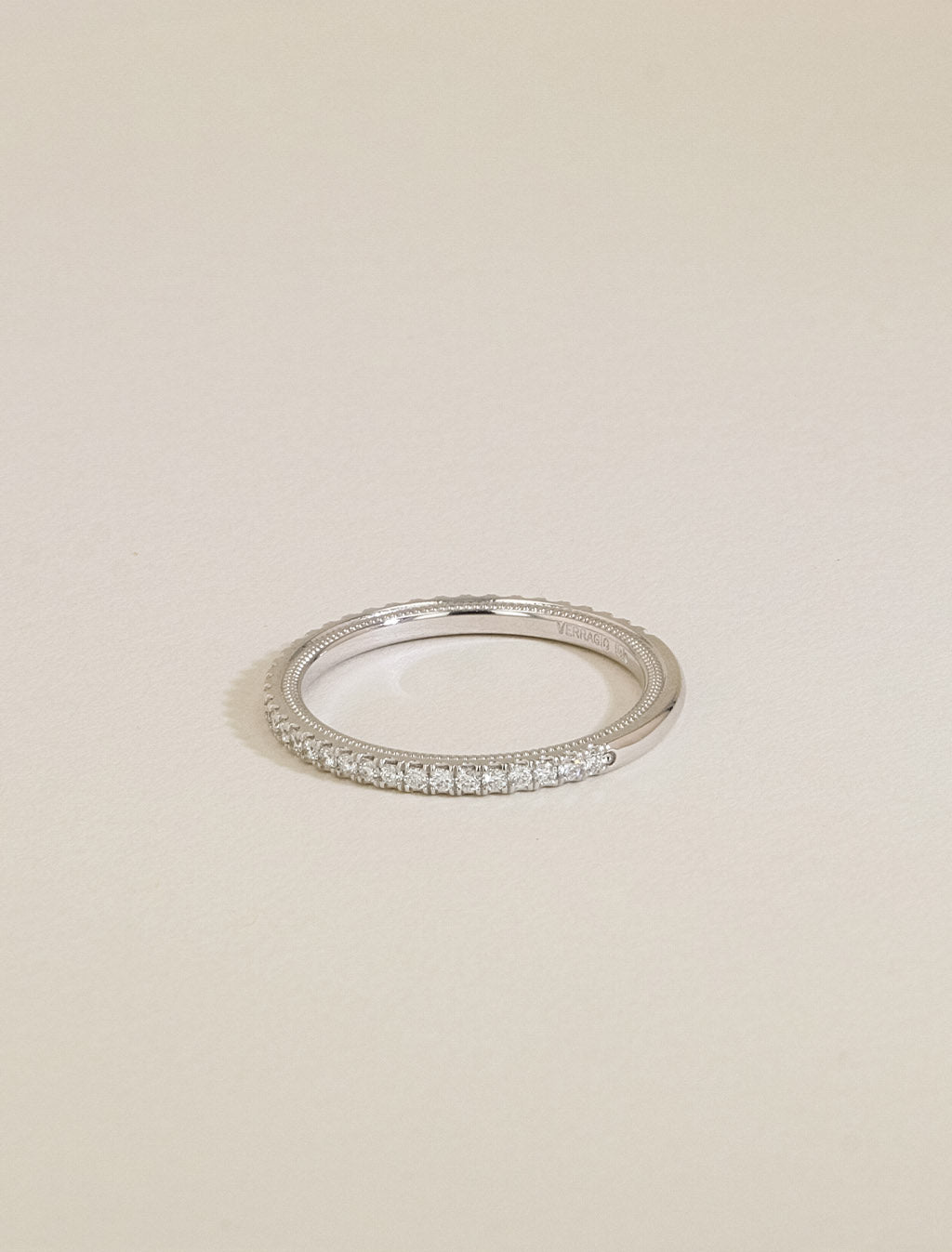 Verragio Tradition Diamond Wedding Band in White Gold