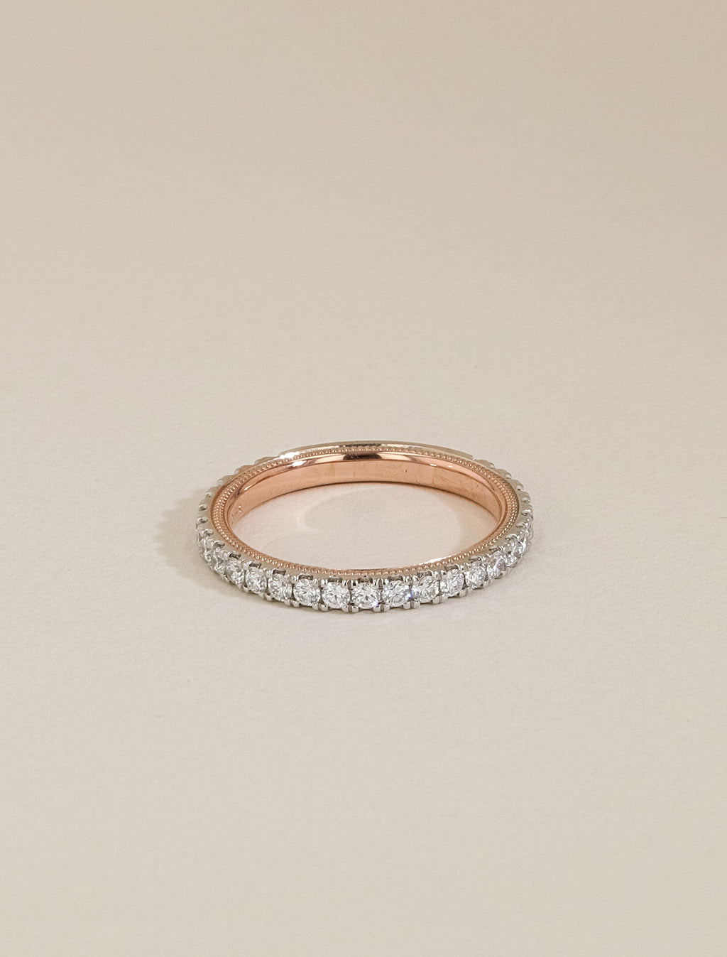 Verragio Tradition Two Tone Diamond Wedding Band