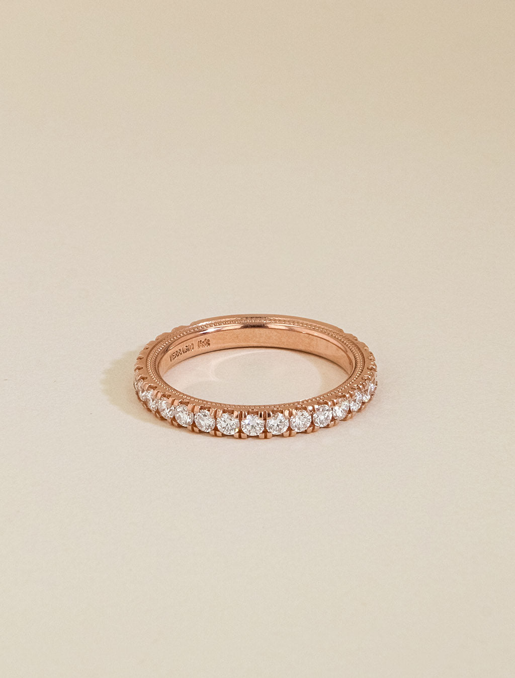 Verragio Tradition Rose Gold Diamond Wedding Ring