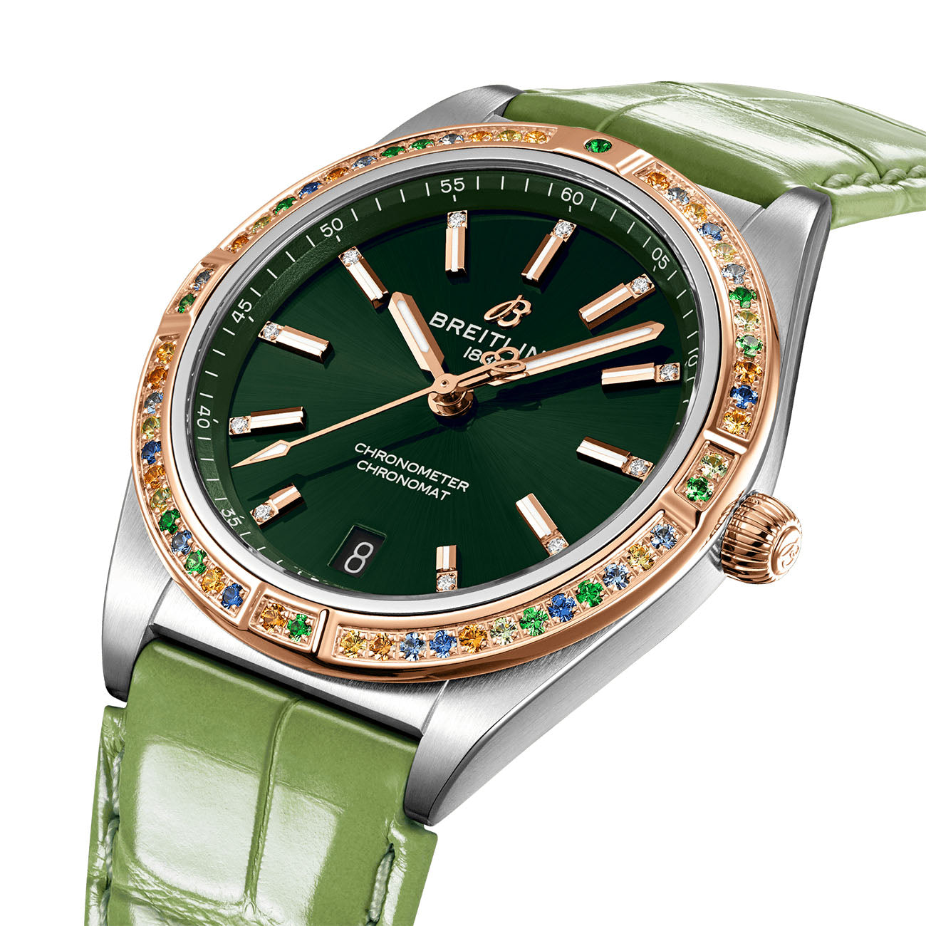 Chronomat South Sea Automatic 36 on Bracelet - Green