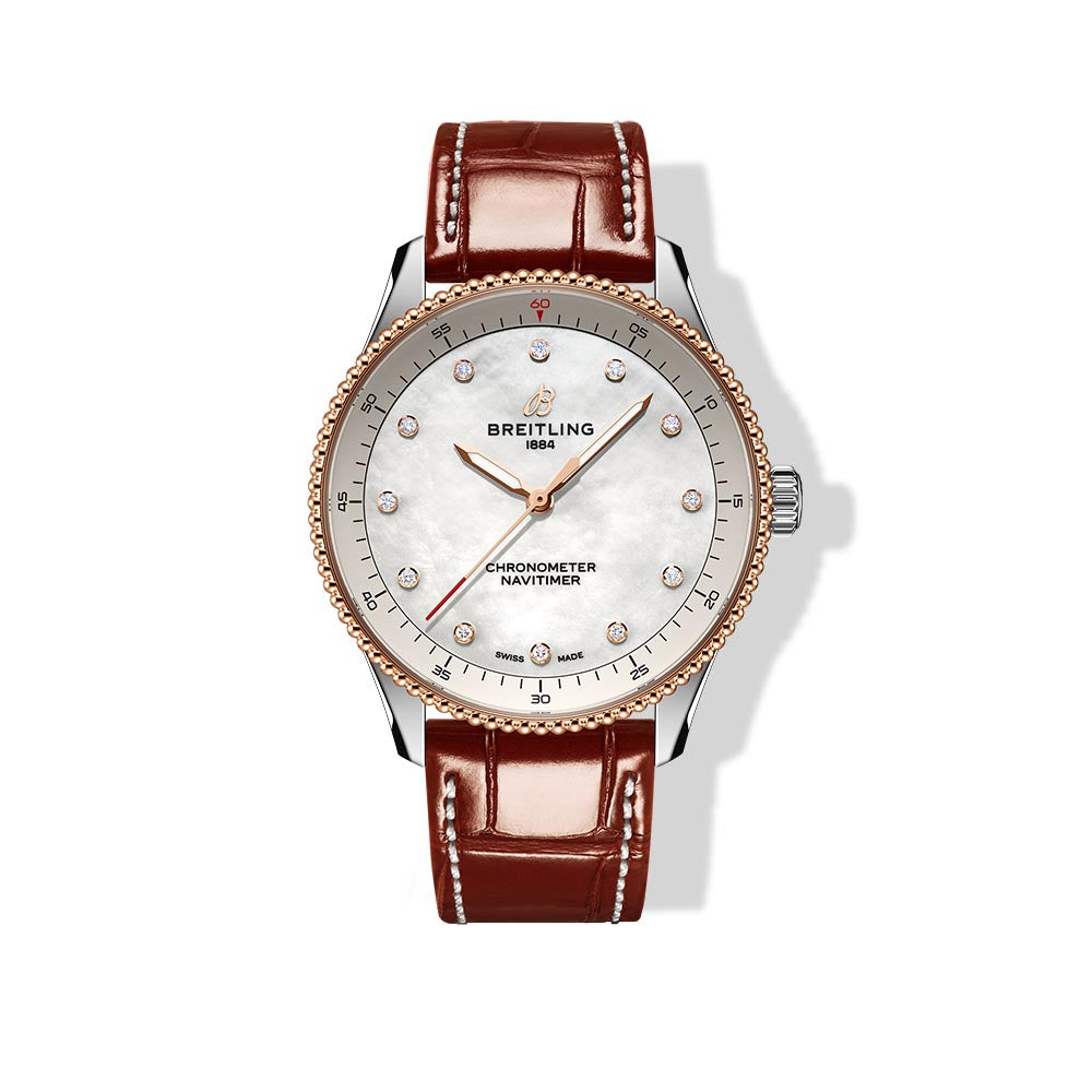 Breitling Navitimer Two-Tone Mother of Pearl - 32mm
