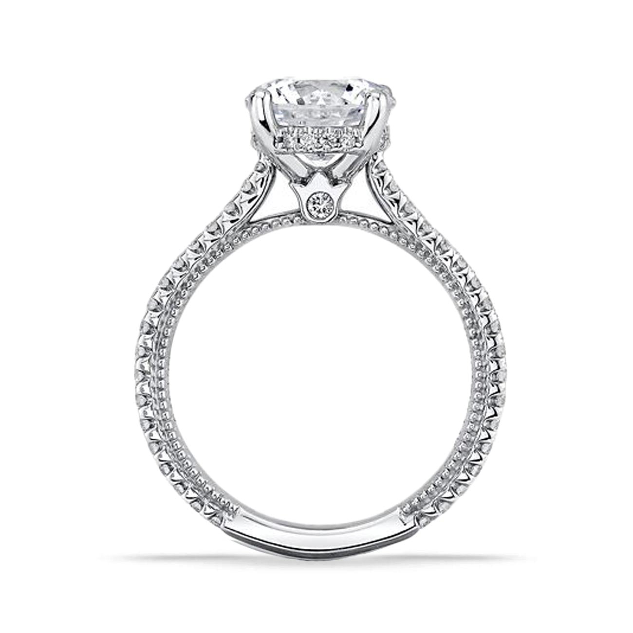 Verragio Renaissance Round Pave Engagement Ring Setting