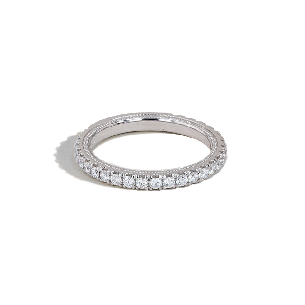 Verragio Tradition White Gold Diamond Wedding Band