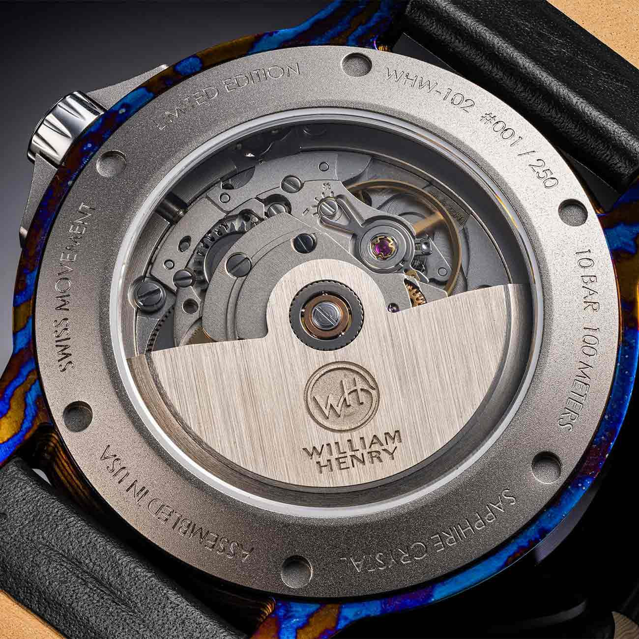 William Henry Legacy Meteorite Watch - 42mm