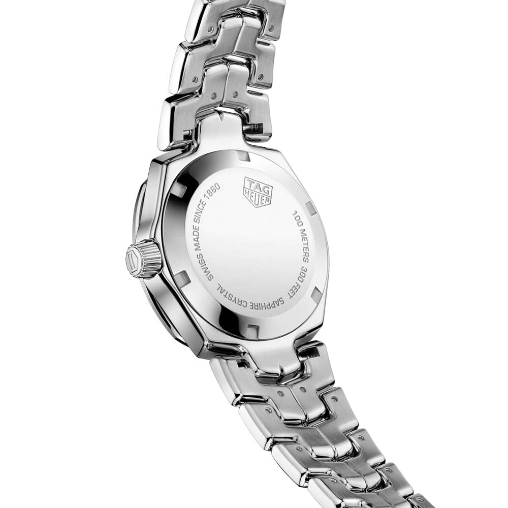 TAG Heuer Link White Mother of Pearl Diamond Dial Watch