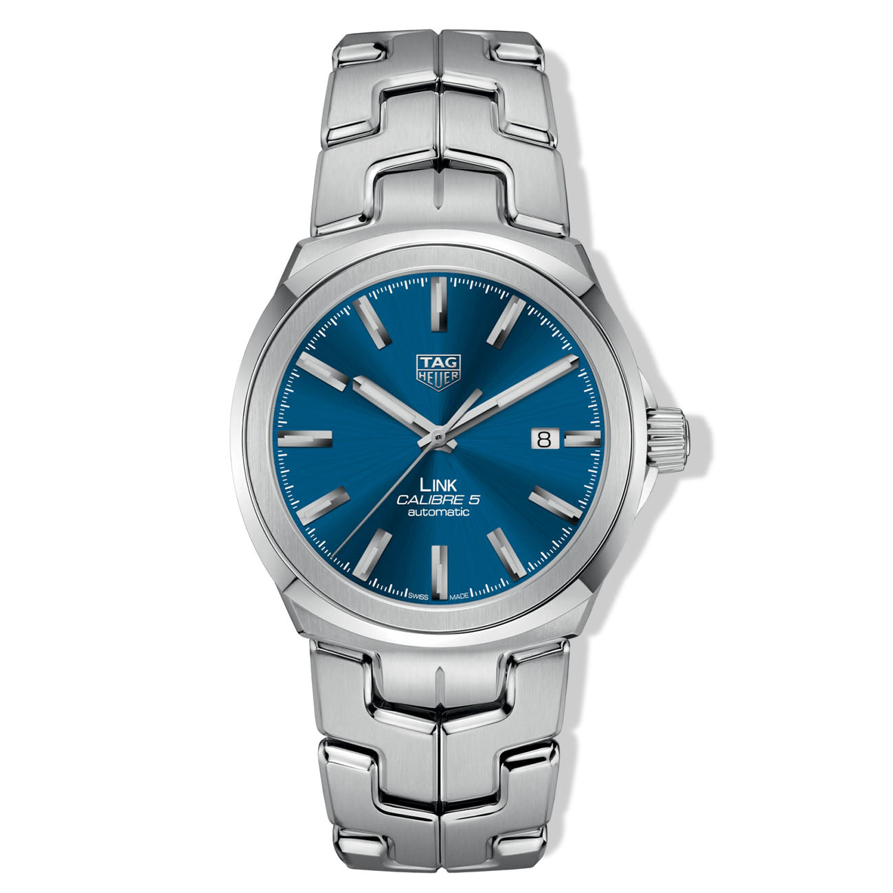 TAG Heuer Link Calibre 5 Blue Dial Watch