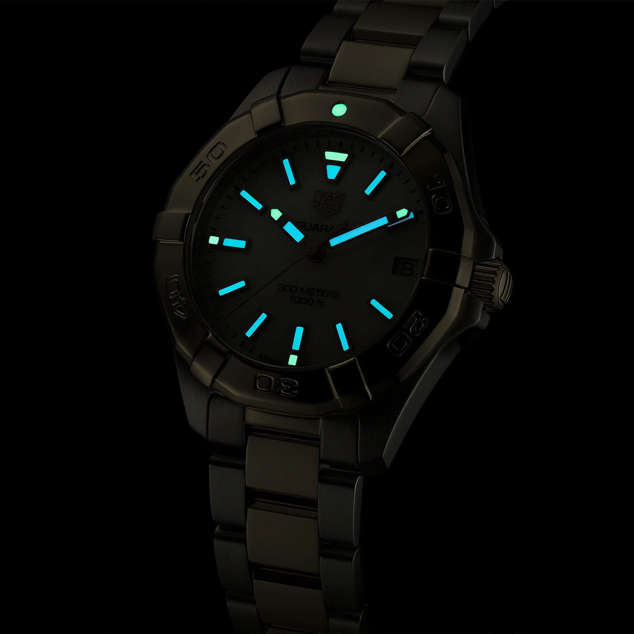 TAG Heuer Aquaracer Two-Tone Ladies Watch in Mother-of-Pearl  - 32mm