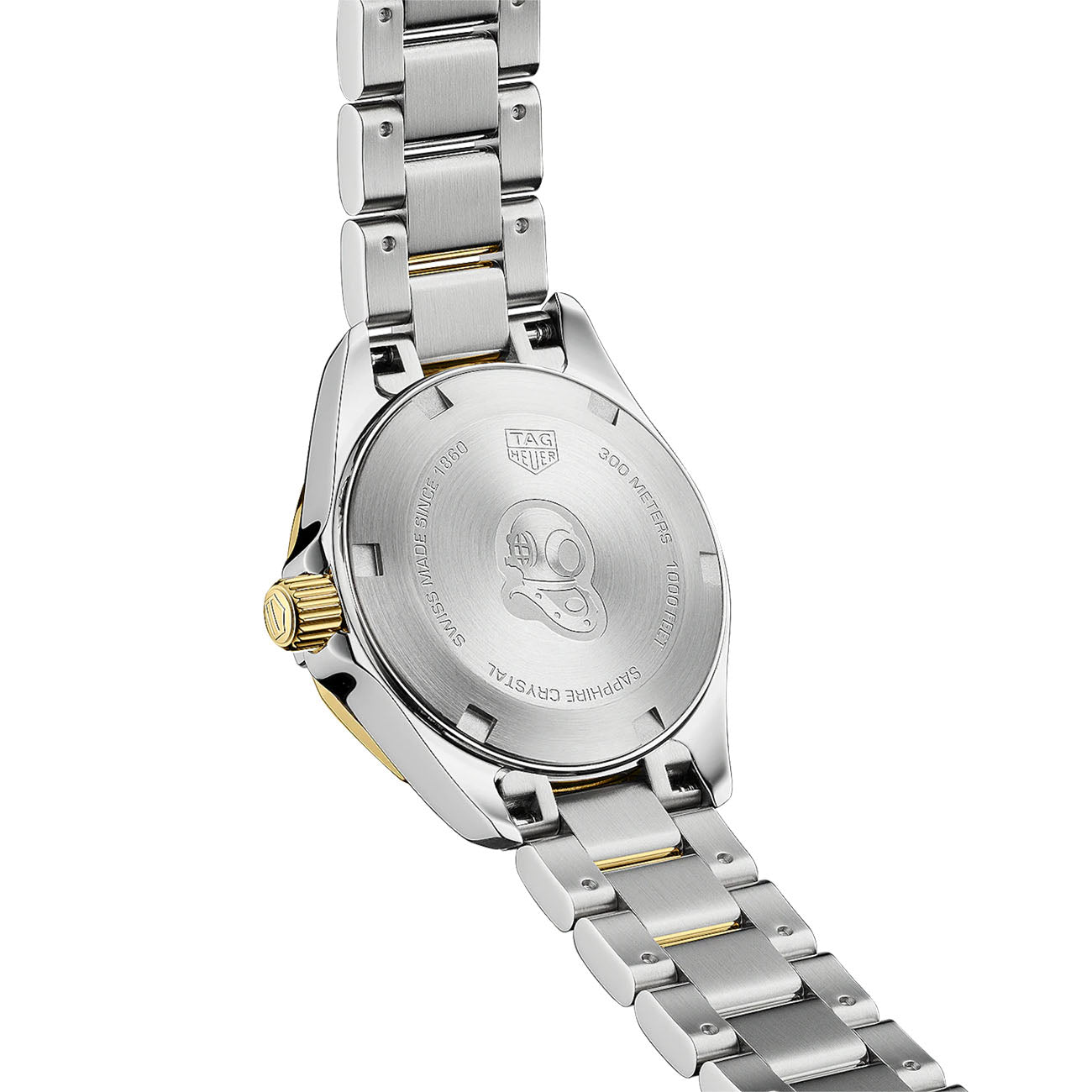 TAG Heuer Aquaracer Two-Tone Watch with Diamonds - 27mm
