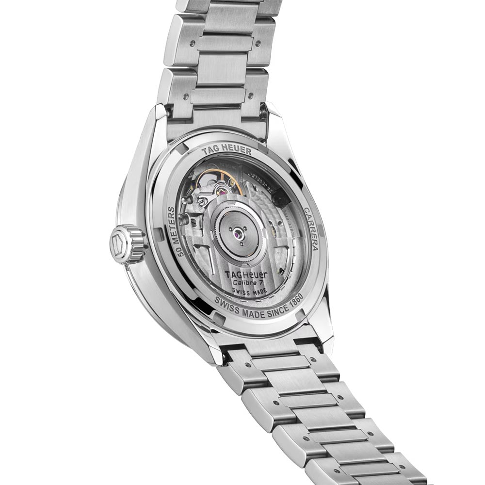 TAG HEUER Carrera Date Hammered Grey - 36mm