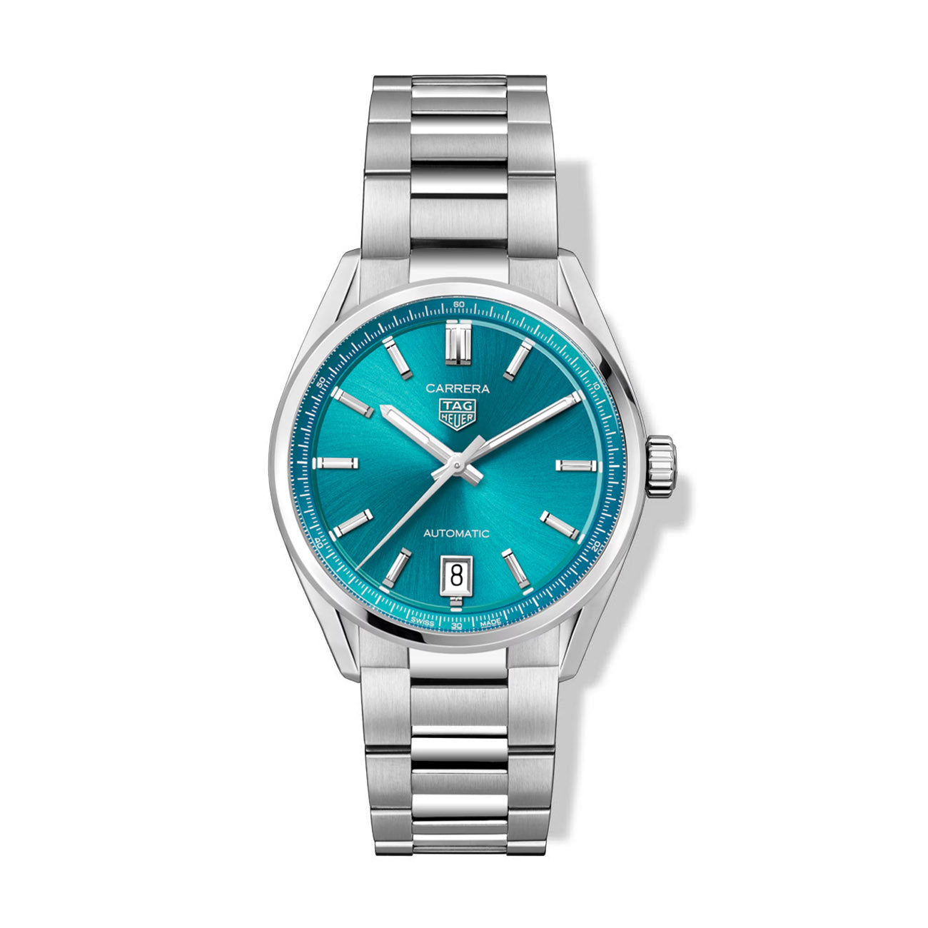 TAG Heuer Carrera Date Watch Turquoise Dial  - 36mm