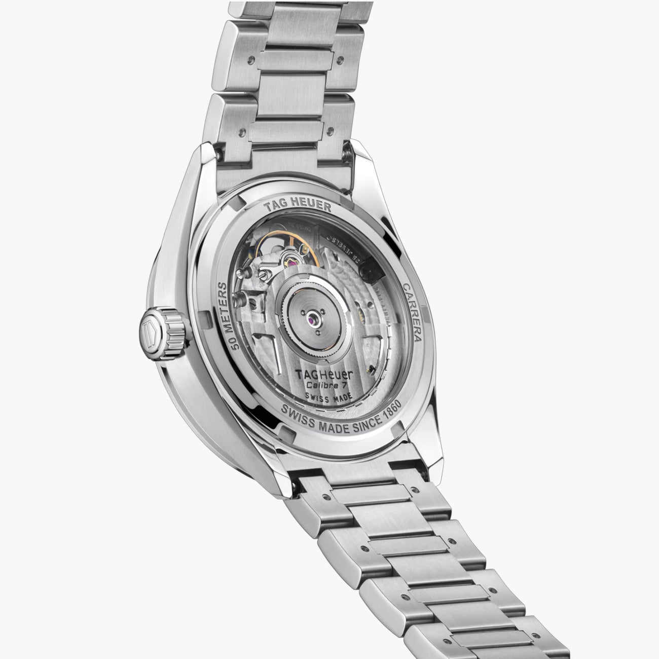 TAG Heuer Carrera Date Watch Pink Diamond Dial - 36mm