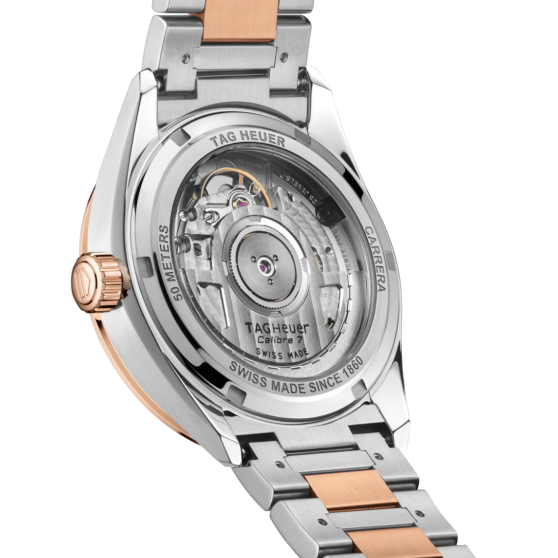TAG Heuer Carrera Date Steel and Rose Gold - 36mm